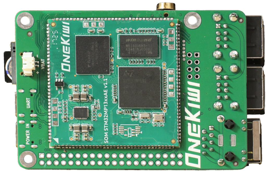 SOM ST STM32MP13 view 4