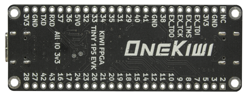 KIWI 1P5 FPGA BOARD view 2